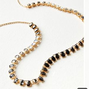 NWT Loft Ombre Tennis Necklace